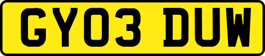 GY03DUW
