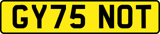 GY75NOT