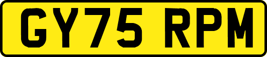 GY75RPM