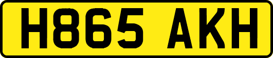 H865AKH
