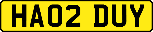 HA02DUY