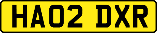HA02DXR