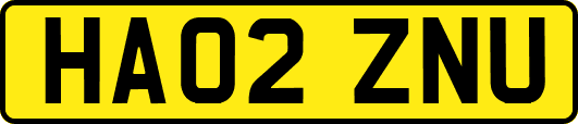 HA02ZNU