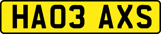 HA03AXS