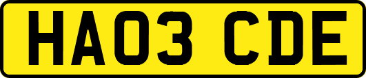 HA03CDE