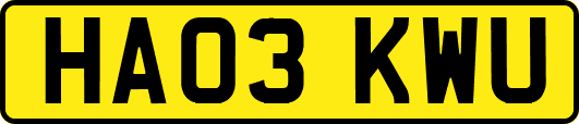 HA03KWU