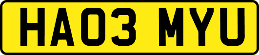 HA03MYU