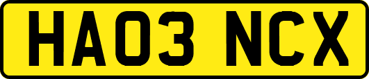 HA03NCX