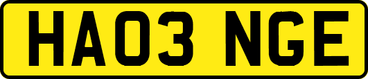 HA03NGE