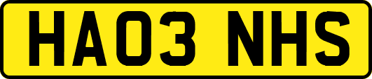 HA03NHS