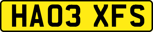 HA03XFS