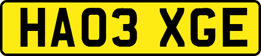 HA03XGE
