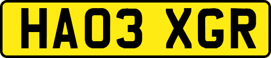 HA03XGR