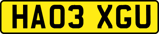 HA03XGU