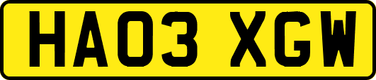HA03XGW