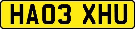 HA03XHU