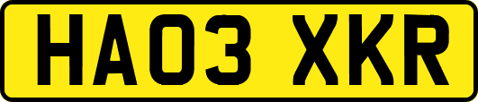 HA03XKR