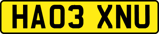 HA03XNU