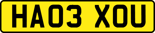HA03XOU