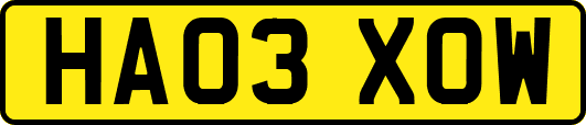 HA03XOW