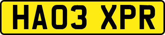HA03XPR