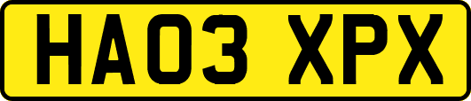 HA03XPX
