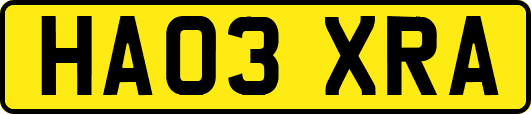 HA03XRA