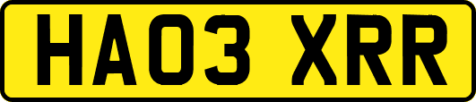 HA03XRR