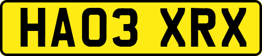HA03XRX