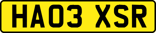 HA03XSR