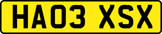 HA03XSX