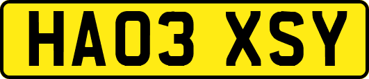 HA03XSY