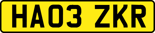 HA03ZKR
