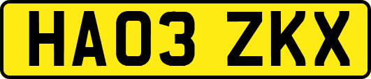 HA03ZKX