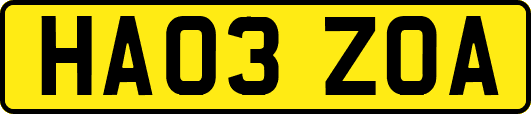 HA03ZOA