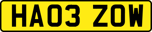 HA03ZOW