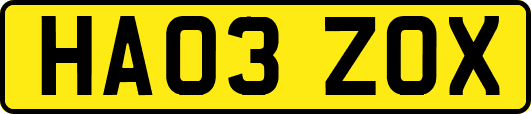 HA03ZOX
