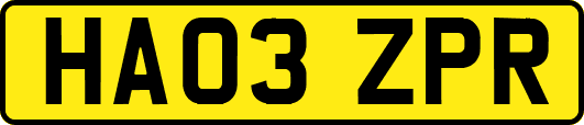 HA03ZPR