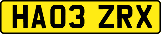 HA03ZRX