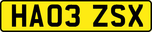 HA03ZSX