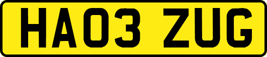 HA03ZUG