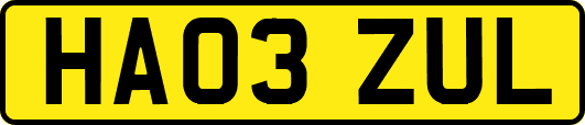 HA03ZUL