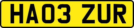 HA03ZUR