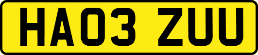 HA03ZUU