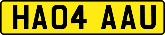 HA04AAU