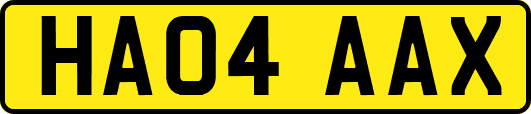 HA04AAX
