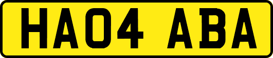 HA04ABA