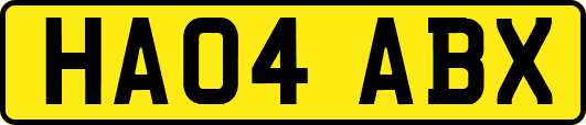 HA04ABX
