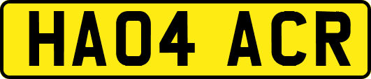 HA04ACR