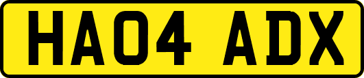 HA04ADX